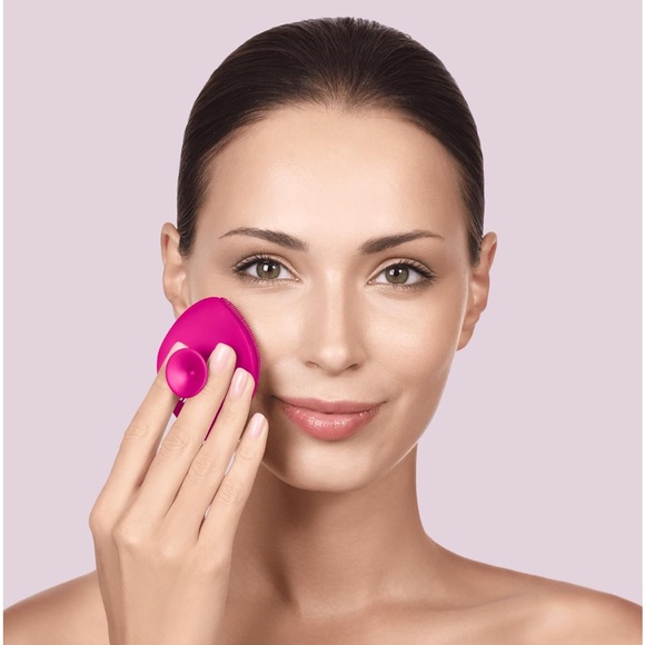 NWT GESKE SmartAppGuided M Facial Brush, 4 in 1 Professional Facial Brush Pink - Picture 7 of 8